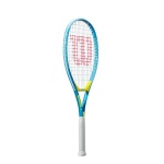 Wilson Kinder-Tennisschläger Ultra Power 25in (9-12 Jahre) 2023 blau - besaitet -
